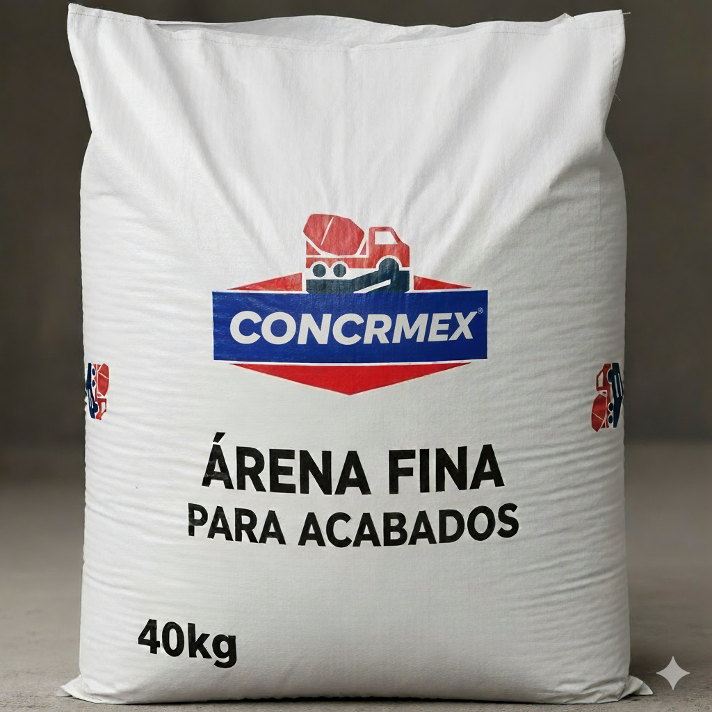 Arena Fina para Acabados 40KG